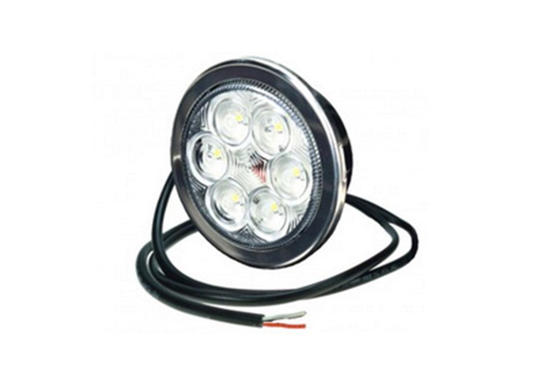 FEU RECUL LED À ENCASTRER - 12/24V + CABLE 0,5M